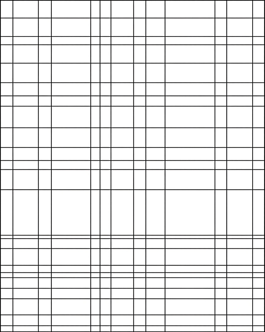 Classic Black White Grid Pattern Rug