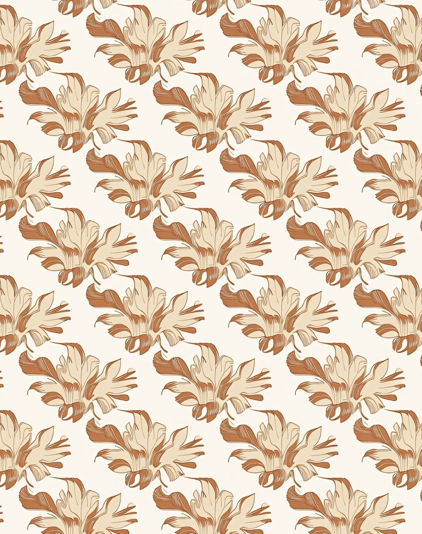 Tuscan Floral Patterned Naturalistic Rug