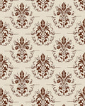 Classic Floral Scrollwork Pattern Rug