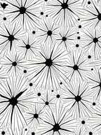 Abstract Starburst Radial Pattern Rug