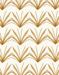 Amber Sunburst Symmetric Pattern Design Rug