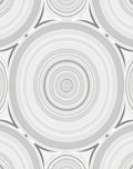 Concentric Circles Geometric Design Rug