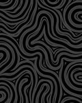 Winding Swirl Dark Pattern Rug
