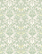 Art Nouveau Floral Swirls Rug