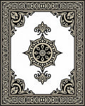 Classic Scrollwork Central Medallion Rug