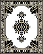 Classic Scrollwork Central Medallion Rug
