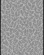 Delicate Leaf Branch Pattern Rug