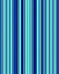 Bold Blue Striped Pattern Rug