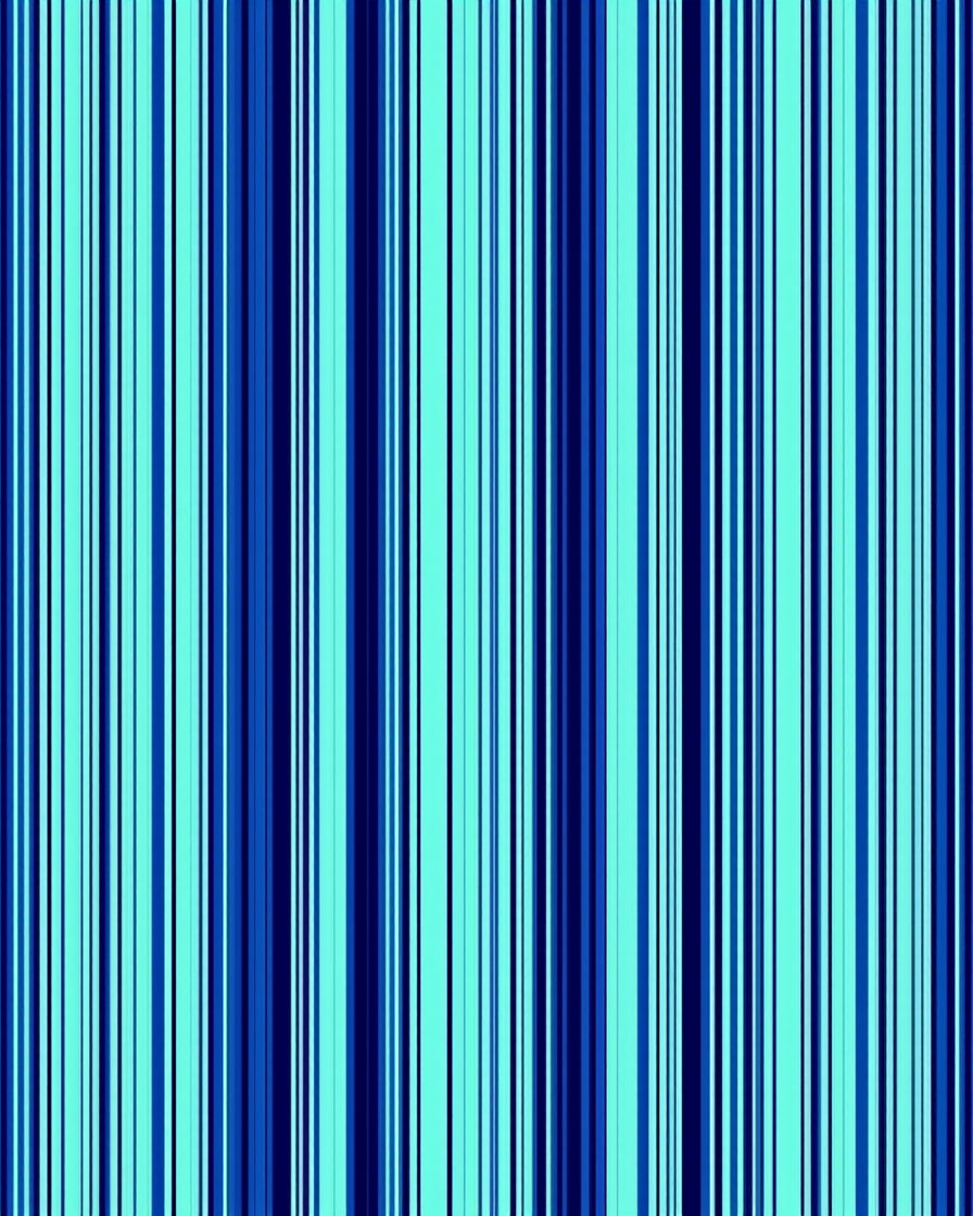Bold Blue Striped Pattern Rug