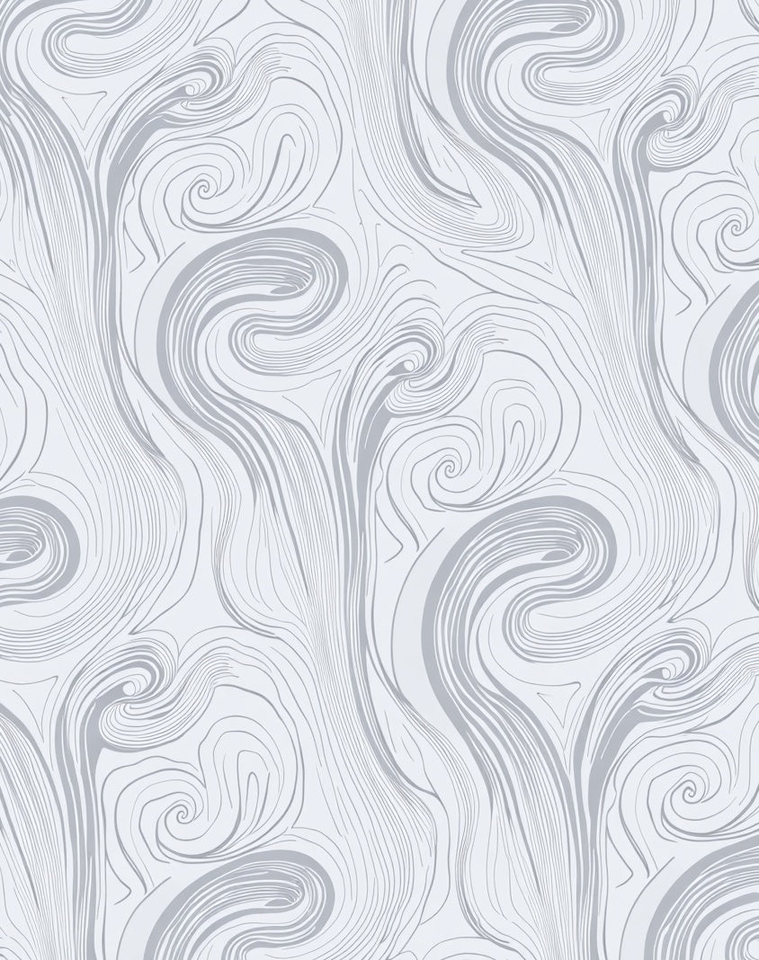 Abstract Swirl Pattern Rug