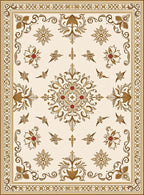 Grand Floral Medallion Heritage Rug