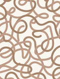 Abstract Swirl Pattern Design Rug
