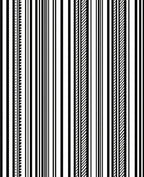 Bold Striped Geometric Pattern Rug