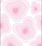 Blush Pink Agate Patterned Rug