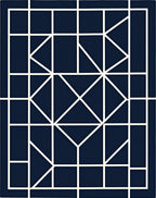 Geometric Abstract Design Rug