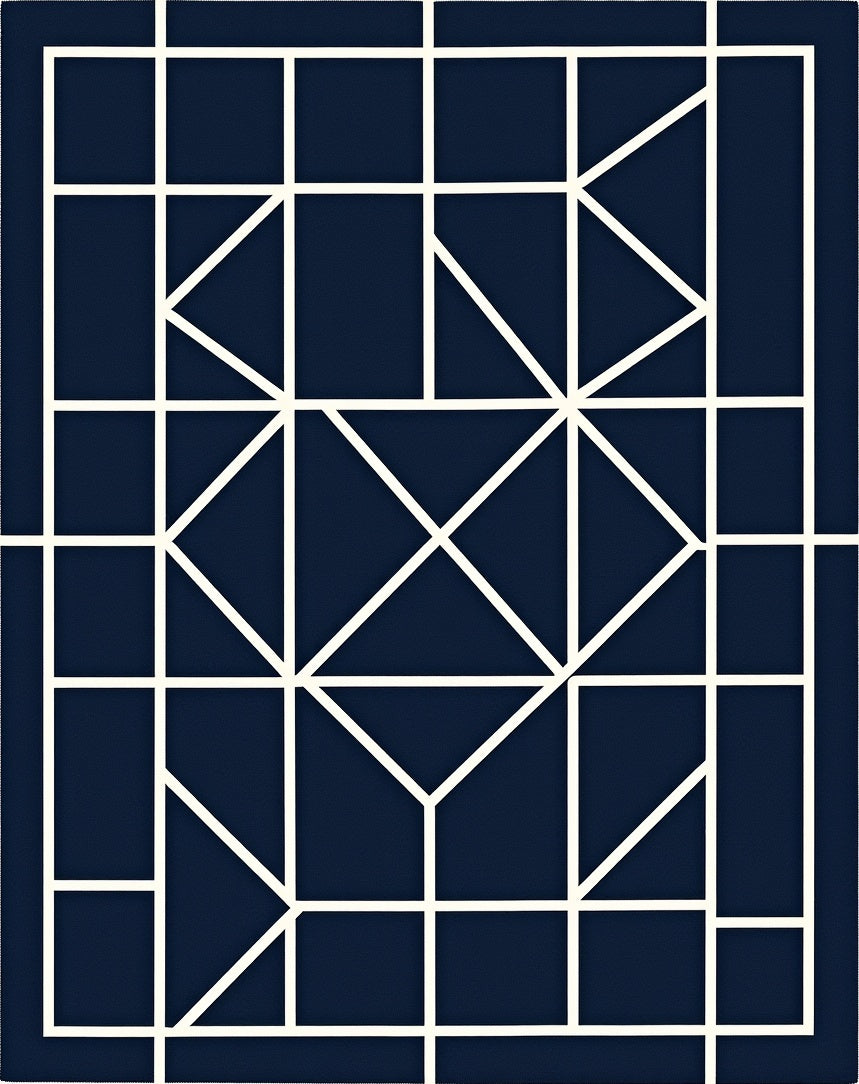 Geometric Abstract Design Rug