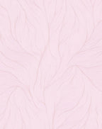 Soft Pink Woven Organic Flow Rug