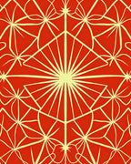 Radiant Starburst And Petal Pattern Rug