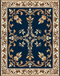 Ornate Floral Medallion Pattern Rug