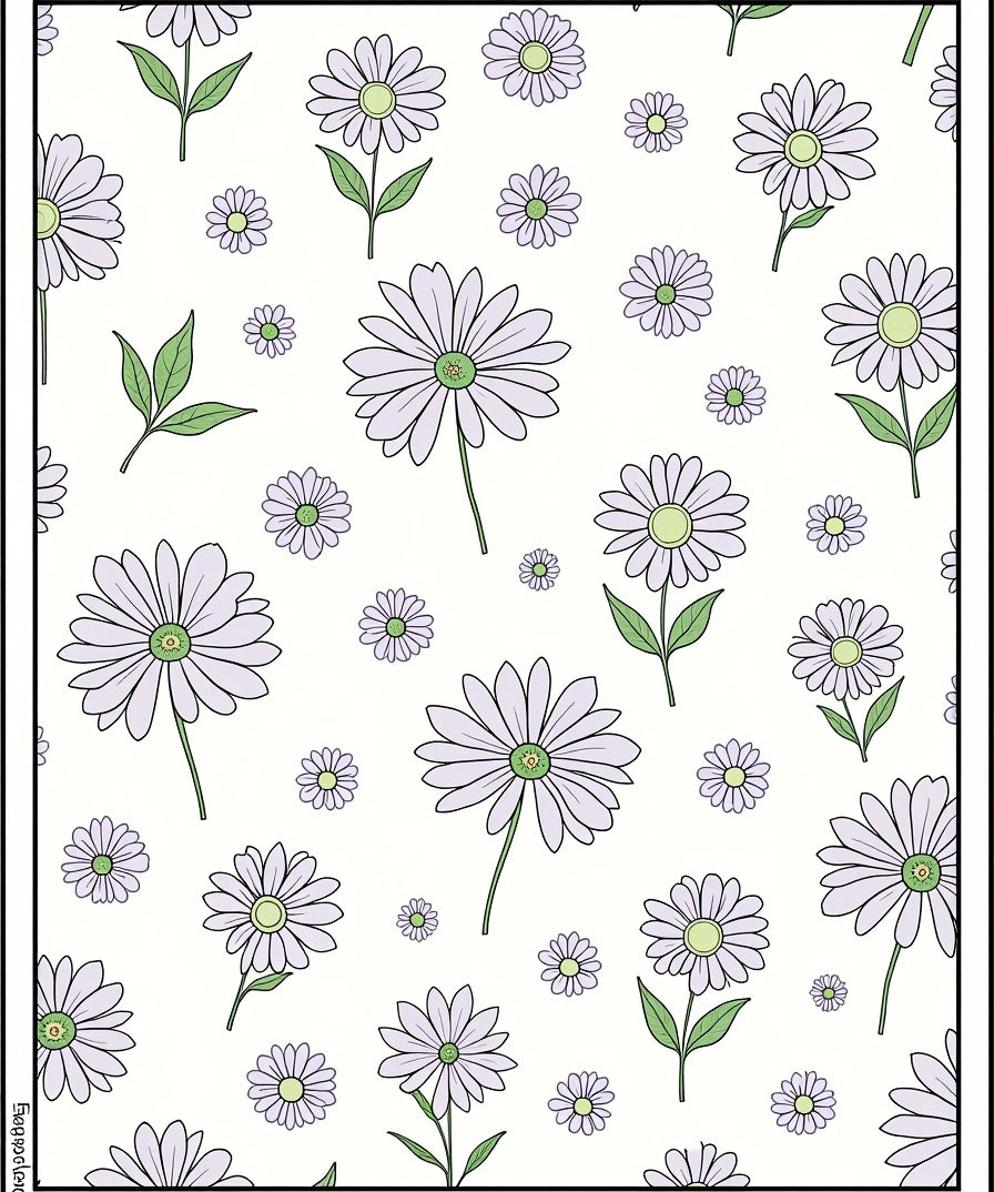 Dainty Daisy Field Pattern Rug