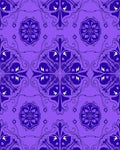 Art Nouveau Floral Swirl Pattern Rug