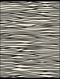 Abstract Black Line Textured Rug