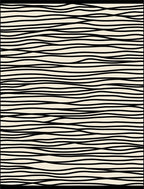 Abstract Black Line Textured Rug