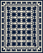 Geometric Sunburst Pattern Rug