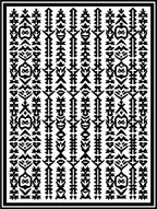 Bold Tribal Geometric Pattern Rug