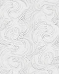 Subtle Swirls Abstract Line Art Rug