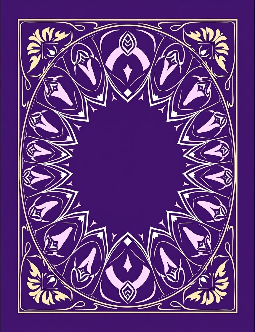 Art Nouveau Floral Radiance Rug