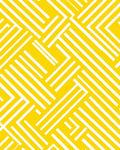 Abstract Yellow White Geometric Lines Rug