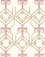 Art Deco Inspired Geometric Pattern Rug