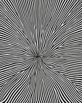 Radiating Lines Pattern Rug