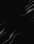 Black Storm Swirl Abstract Rug