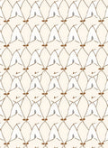 Pastel Abstract Petal Pattern Rug