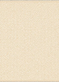 Cream Golden Maze Line Rug