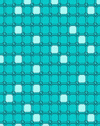 Geometric Grid Pattern Rug