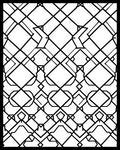 Black White Abstract Geometric Design Rug