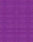 Modern Interlocking Ribbons Pattern Rug