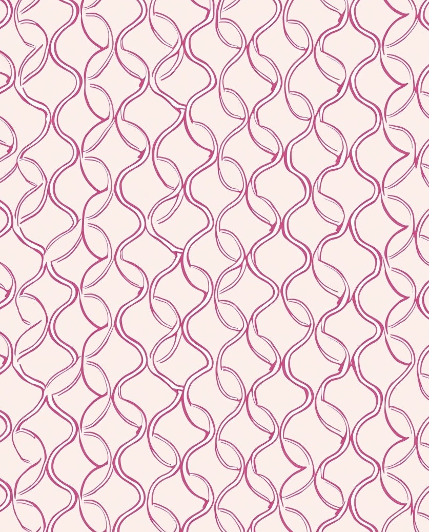 Linked Chain Pattern Rug