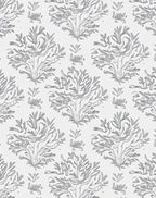 Ornate Floral Damask Line Art Design Rug