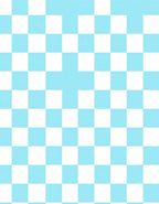Checkerboard Pattern Sky Blue Squares Rug