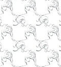 Monochromatic Abstract Swirl Pattern Rug