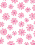 Pink Floral Pattern Design Rug