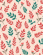 Autumn Leaves Pattern Rug Design Rug