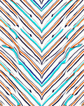 Bold Abstract Chevron Lines Rug