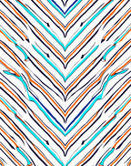 Bold Abstract Chevron Lines Rug