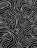 Bold Abstract Swirl Pattern Rug