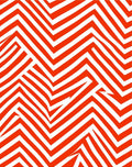 Bold Orange Stripe Abstract Rug